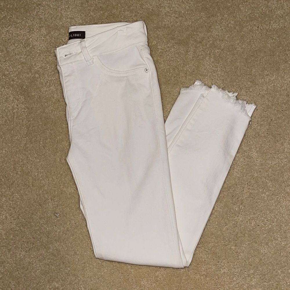 DL1961 Florence cropped mid rise instasculpt skinny Jean